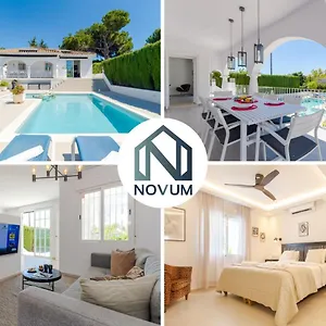  Villa Modern With Heated Pool & Bbq Next To The